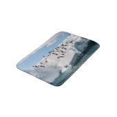 Tapis De Bain Gentoo Penguin Antarctica Iceberg Playtime (Angle)