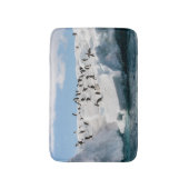 Tapis De Bain Gentoo Penguin Antarctica Iceberg Playtime (Devant (Vertical))