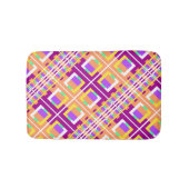 Tapis De Bain Geo bleu jaune vert (Devant)