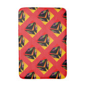 Tapis De Bain Géo Cube Répéter (Devant (Vertical))