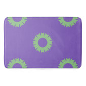 Tapis De Bain Géo du Sage Pourpre (Devant)