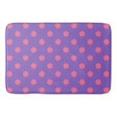 Tapis De Bain Geo violet et rose (Devant)