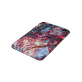 Tapis De Bain Géode cristal Red Agate Abstrait (Angle)