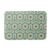 Tapis De Bain Geometric pattern with interlocking hexagons (Devant)