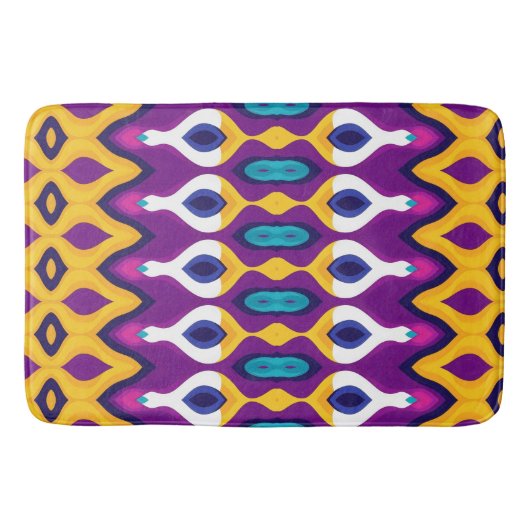 Tapis De Bain Géométrie abstraite (Devant)