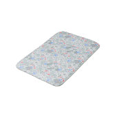 Tapis De Bain Géométrie abstraite moderne. (Angle)