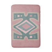 Tapis De Bain géométrie africaine design bohème (Devant (Vertical))