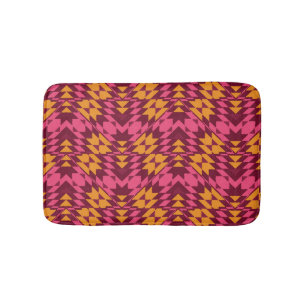 Tapis De Bain Géométrie intemporelle : Motif sans couture