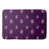 Tapis De Bain Géométrique rose et violet (Devant)