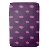 Tapis De Bain Géométrique rose et violet (devant Vertical)