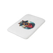 Tapis De Bain German Shepherd Dog Pirate Copy (Angle)