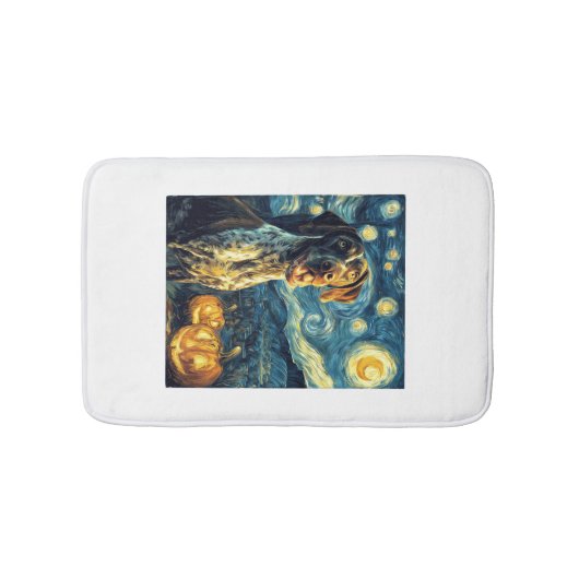 Tapis De Bain German Shorthaired Pointer 2 Cute Dog Halloween Ja (Devant)