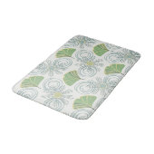 Tapis De Bain Ginkgo moderne du milieu du siècle (Angle)