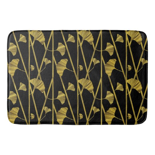 Tapis De Bain ginkgo or (Devant)