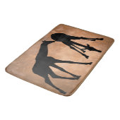 TAPIS DE BAIN GIRAFES EN SILHOUETTE (Angle)