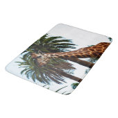 Tapis De Bain Giraffe Drôle Qui Donne Une Framboise, (Angle)