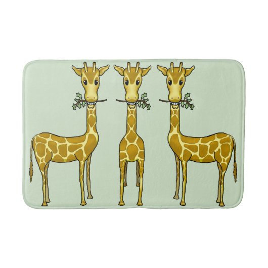 Tapis De Bain Giraffes Mat Bain Moyen (Devant)