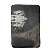 Tapis De Bain girly chic retro mode paris eiffel tower (Devant (Vertical))