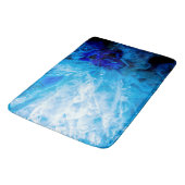 Tapis De Bain Glace Blue Crystal Gem Gemstone Agate Quartz (Angle)