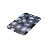 Tapis De Bain Global Concentric Circle Orbital Art Abstrait (Angle)