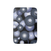 Tapis De Bain Global Concentric Circle Orbital Art Abstrait (Devant (Vertical))