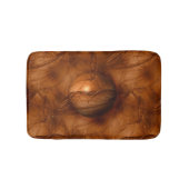 Tapis De Bain Globe Brown abstrait (Devant)