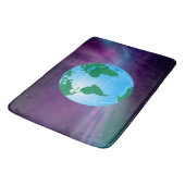 TAPIS DE BAIN GLOBE DE LA TERRE (Angle)