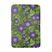 Tapis De Bain Gloire du matin en violet et vert (Devant (Vertical))