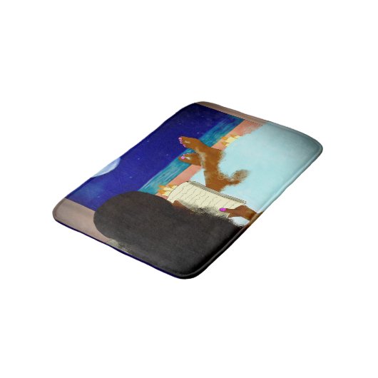 Tapis De Bain Glossy Poster (Angle)