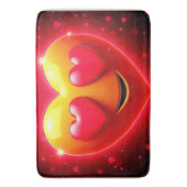 Tapis De Bain Glowing Heart Eyes Emotion (devant Vertical)