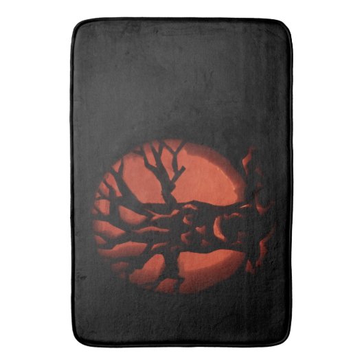 Tapis De Bain Glowing Scared (devant Vertical)