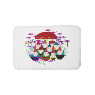 Tapis De Bain Gnomes Bathmat