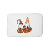 Tapis De Bain Gnomes citrouilles Automne automne mignon Hallowee (Devant)