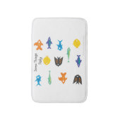 Tapis De Bain Go Fish_some Things Fishy_espèce unique (Devant (Vertical))