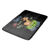 Tapis De Bain GOAT Lover | Just a Goat GetYerGoat™ (Angle)