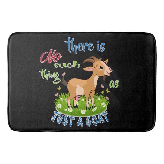 Tapis De Bain GOAT Lover | Just a Goat GetYerGoat™ (Devant)