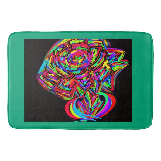 Tapis De Bain Goddess Flower Bath Mat (Devant)