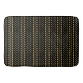 Tapis De Bain Gold et Black Stried 2 (Devant)