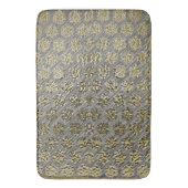 Tapis De Bain Gold et Silver Luxuriant Design Collection (devant Vertical)