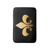 Tapis De Bain Gold Fleur de Lis (Devant (Vertical))