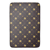 Tapis De Bain Gold Four Leaf (devant Vertical)