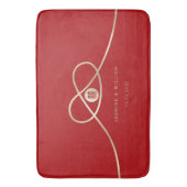 Tapis De Bain Gold Knot Union Double Bonheur Mariage chinois (devant Vertical)