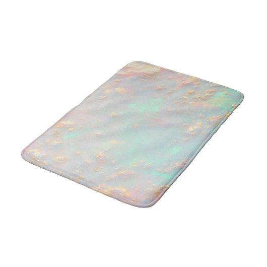 Tapis De Bain Gold Luxury Trendy Blush Pink Soft Mint Collection (Angle)