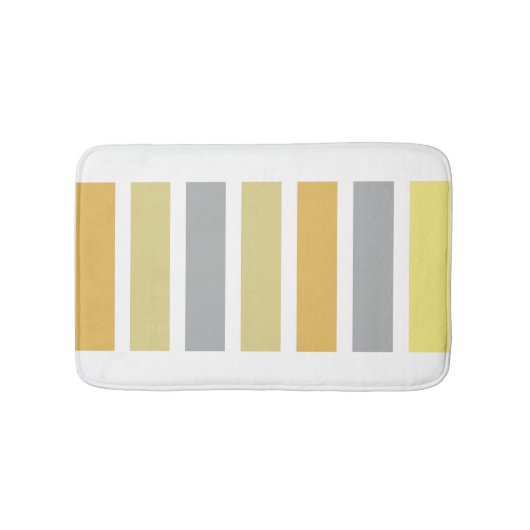 Tapis De Bain Gold Silver Bronze Metal Hues (Devant)