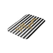 Tapis De Bain Golden Hello Superbes bandes (Angle)