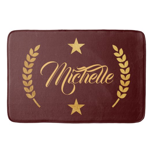 Tapis De Bain Golden Laurel Wreath (Devant)
