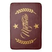 Tapis De Bain Golden Laurel Wreath (devant Vertical)