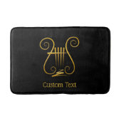 Tapis De Bain Golden lyre (Devant)