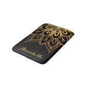 Tapis De Bain Golden Mandala (Angle)