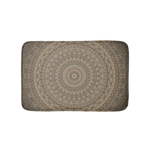Tapis De Bain Golden Mandala (Devant)